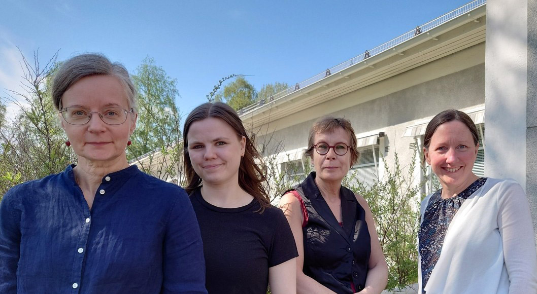 Personal på Råneå bibliotek.